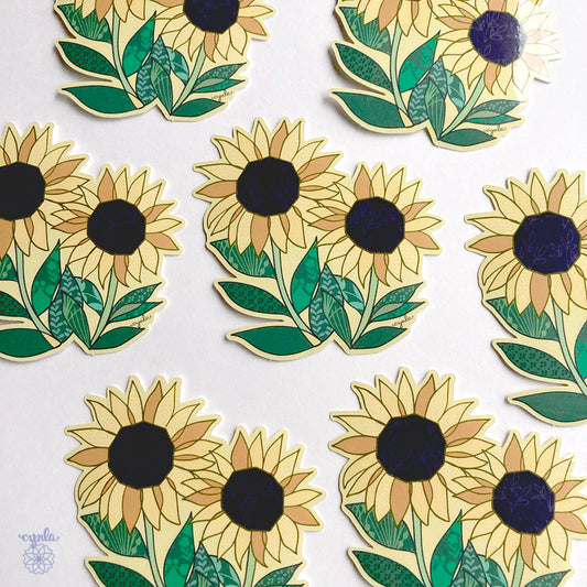 Sunflower Sticker