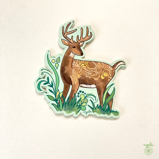 Buck Deer Sticker