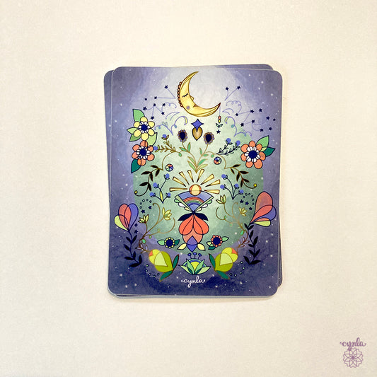Moon Glow Sticker