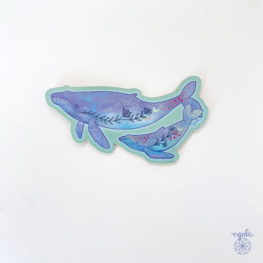Whale Baby Sticker