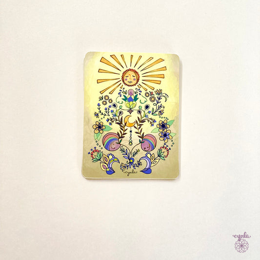 Sun Glow Sticker