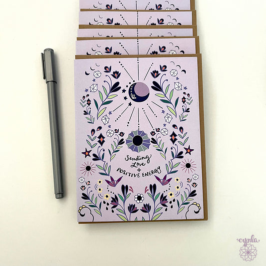 Thinking of You Positive Energy Card