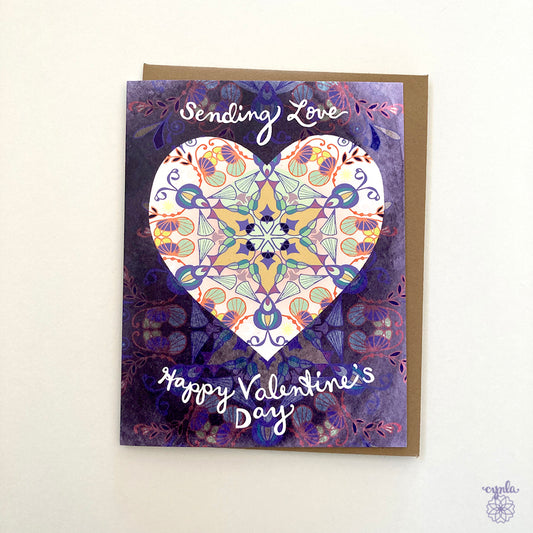 Valentine's Day Heart card