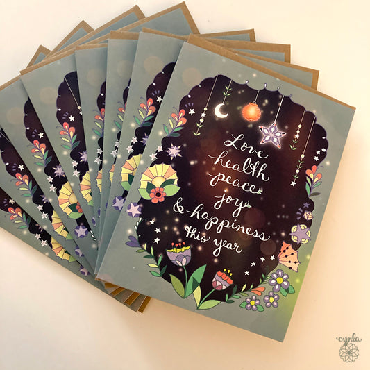 Love Health Everything New Year Boxed Card Set