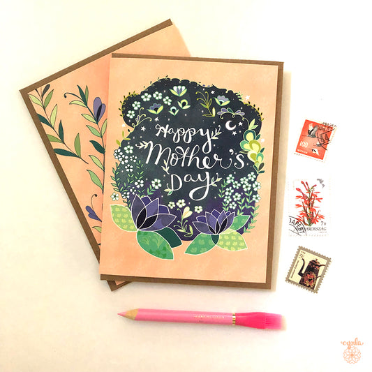 Mother's Day Lillies Card