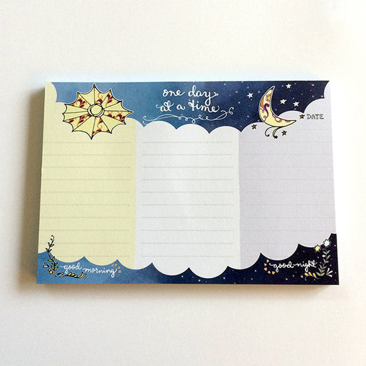 Sun to Moon Notepad