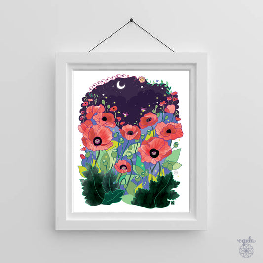 Poppies Art Print